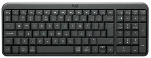 Tastatura Wireless Logitech K250, Bluetooth, Layout US International (Gri)