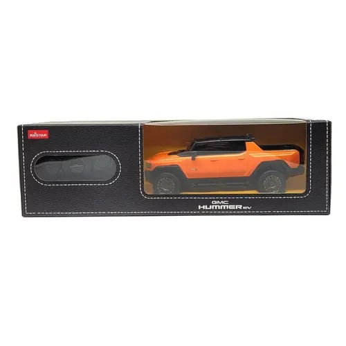 Masina cu telecomanda HUMMER EV, scara 1:24, Portocaliu