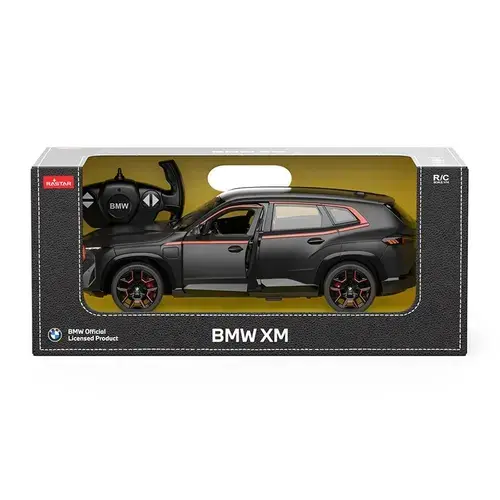Masina cu telecomanda BMW XM, scara 1:14, Negru
