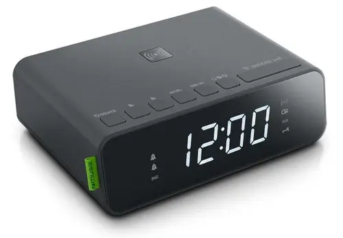 Radio Muse M-175 WI, AUX in, Alarma (Negru)