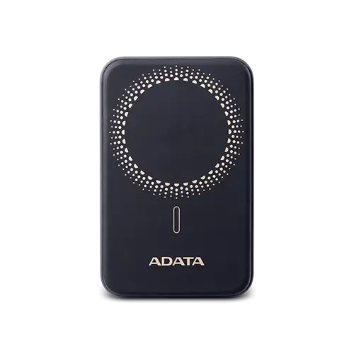 Acumulator extern Adata PR050-11BK, 5000mAh, Magnetica, QC/PD 20 W, Incarcare Wireless 15 W (Negru)