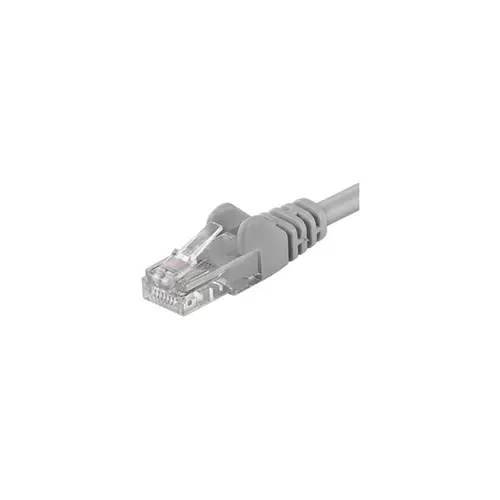 Patchcord UTP PremiumCord RJ45-RJ45 Cat.6, 15m, Gri