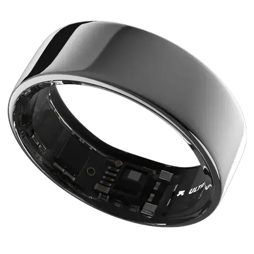 Smart Ring Ultrahuman Ring Air UHRA-AS-06, Bluetooth BLE5, HRV, VO2 Max, Android/iOS, Monitorizare ritm cardiac, Saturatie Oxigen, Autonomie 6 zile, 17.05 mm (Argintiu)
