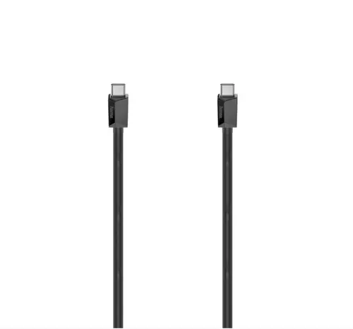 Cablu de date Hama USB Type-C 3.2, 100W, 0.75m (Negru)