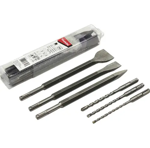 Set de dalti si burghie Makita D-58920, SDS+, 6 piese