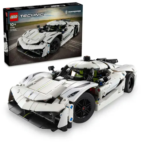 LEGO® Technic - Hipermasina Koenigsegg Jesko Absolut alba 42184, 801 piese