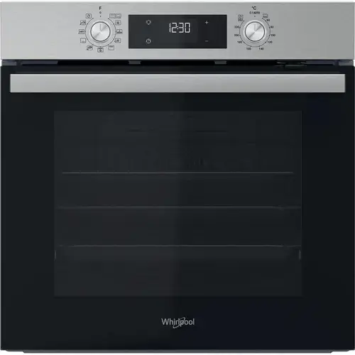 Cuptor incorporabil Whirlpool OMR58HU1X, Clasa A+, Capacitate 71 l, Cook3, Maxi Cooking, Pizza, Smart Clean, Inox/Negru