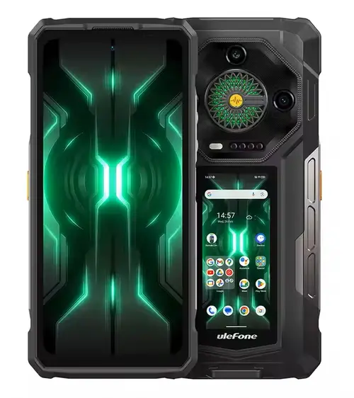 Telefon Mobil Ulefone Armor 33 Pro, MediaTek Dimensity 7300X Octa-Core, Ecran AMOLED touchscreen 6.95inch, 16GB RAM, 512GB Flash, Camera Tripla 50+64+50, Wi-Fi, 5G, Dual Sim, Android (Negru)