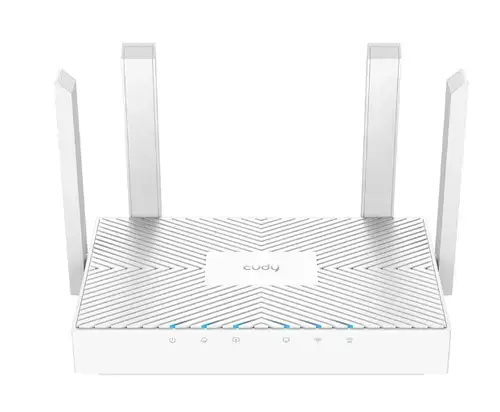 Router Wireless Cudy WR1300E, Dual-band AC1200, 300+867 Mbps, 3xGigabit (Alb)