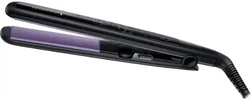 Placa de indreptat parul Remington Colour Protect S6300, 30 grade, Invelis ceramic, Negru/Mov
