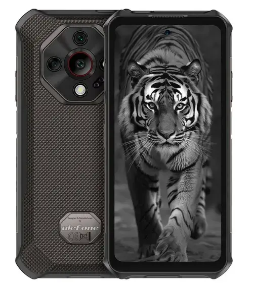 Telefon Mobil Ulefone Armor X16, Procesor MediaTek Helio G91 Octa-Core, Ecran LCD IPS Touchscreen 5.65inch, 6GB RAM, 128GB Flash, Camera Tripla 48+20+2MP, Wi-Fi, 4G, Dual Sim, Android (Negru)