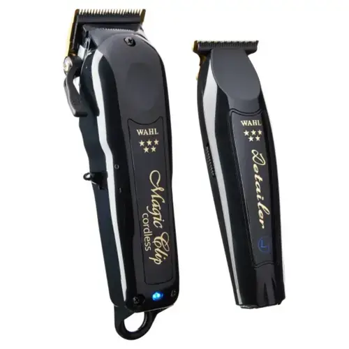 Aparat de tuns WAHL Barber Combo, Autonomie 100 minute, 0.5-1.2 mm (Negru)