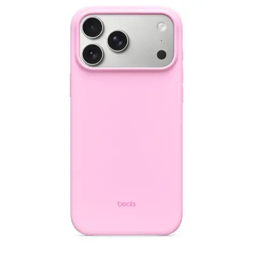 Husa Protectie Spate Apple Beats Rugged MGJF4LL/A pentru iPhone 17 Pro Max, MagSafe si Camera Control (Roz)