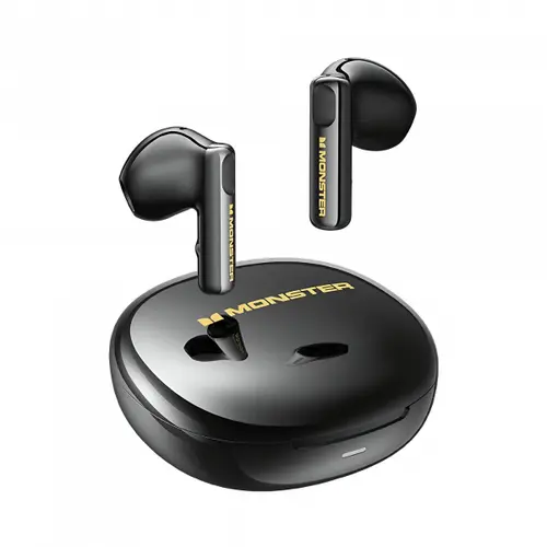 Casti True Wireless Monster N-Lite 209, Bluetooth, Negru