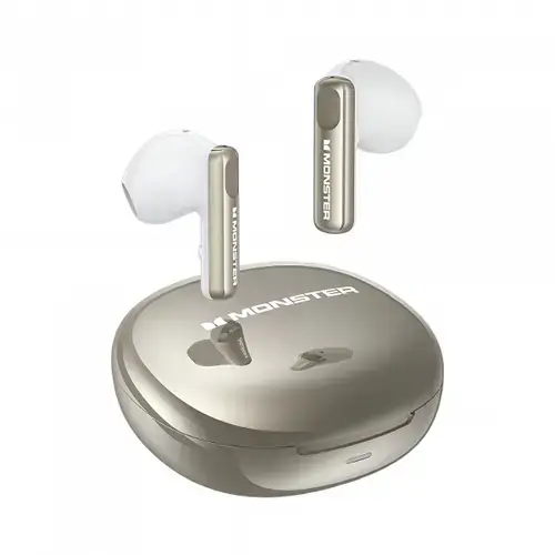 Casti True Wireless Monster N-Lite 209, Bluetooth, Argintiu