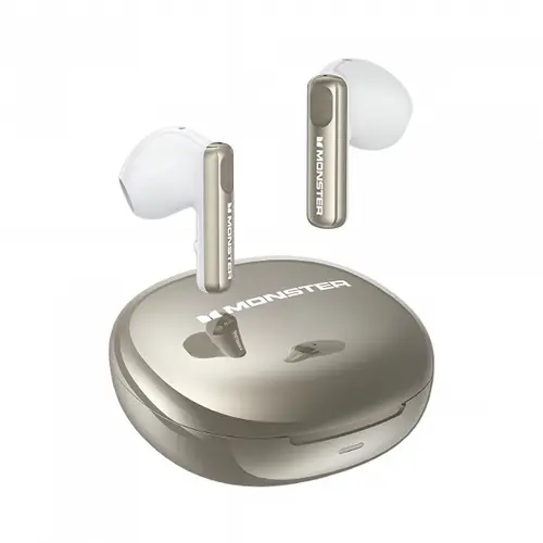 Casti True Wireless Monster N-Lite 209, Bluetooth, Argintiu