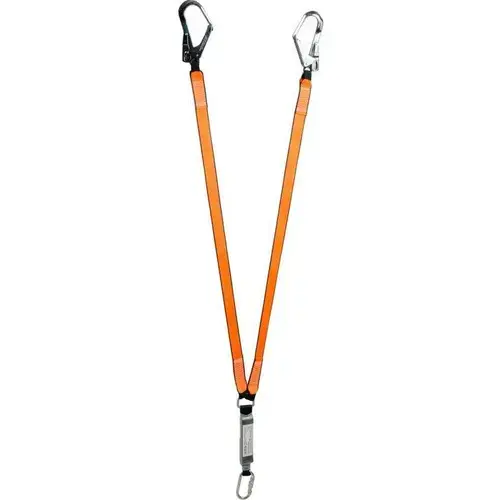Amortizor de siguranta Yato YT-74225, banda dubla, 2 carabiniere, 1.8m, 45mm