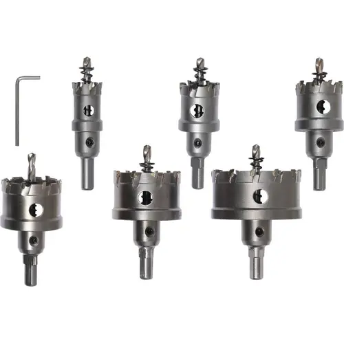 Set carote YATO YT-44077, TCT pentru metal, 6 buc.