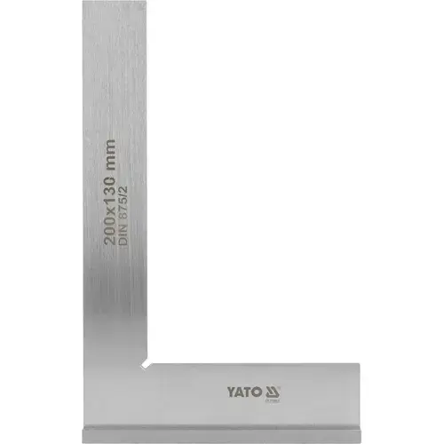 Vinclu dulgherie Yato YT-70763, 200x130mm, otel carbon, Argintiu