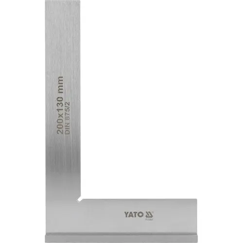 Vinclu dulgherie Yato YT-70763, 200x130mm, otel carbon, Argintiu