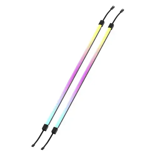 Benzi luminoase LED CORSAIR LS350 Aurora RGB pentru carcasa, 2 bucati, 40 LED-uri/banda
