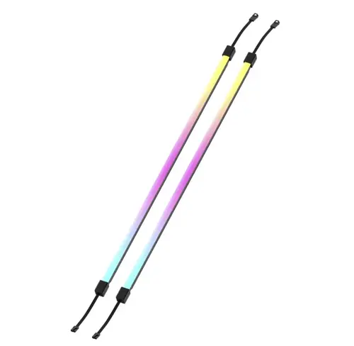 Benzi luminoase LED CORSAIR LS350 Aurora RGB pentru carcasa, 2 bucati, 40 LED-uri/banda