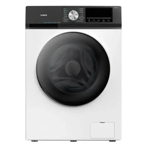 Masina de spalat rufe Samus WSEDI101491, 10 kg, 16 programe, 1400 rpm, Clasa A, Spalare cu abur, Control antispuma (Alb)