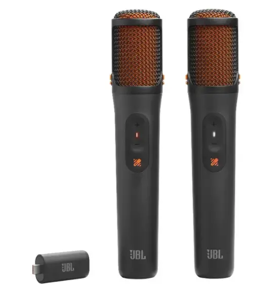 Set 2 microfoane Wireless JBL EasySing Mics (Negru)
