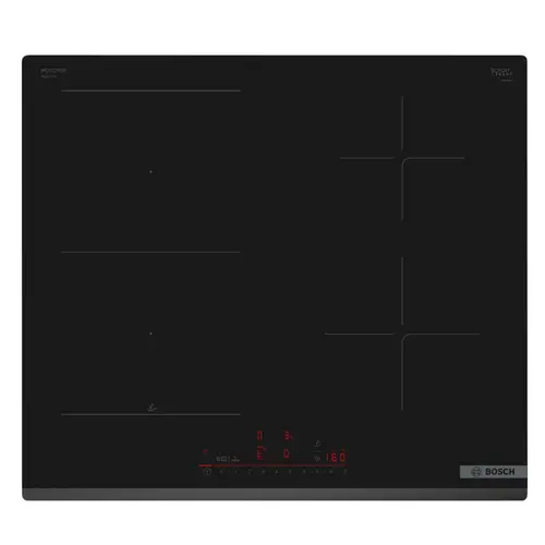 Plita incorporabila BOSCH PVS63KHC1Z, Inductie, 4 zone de gatit, Panou tactil, Timer (Negru)