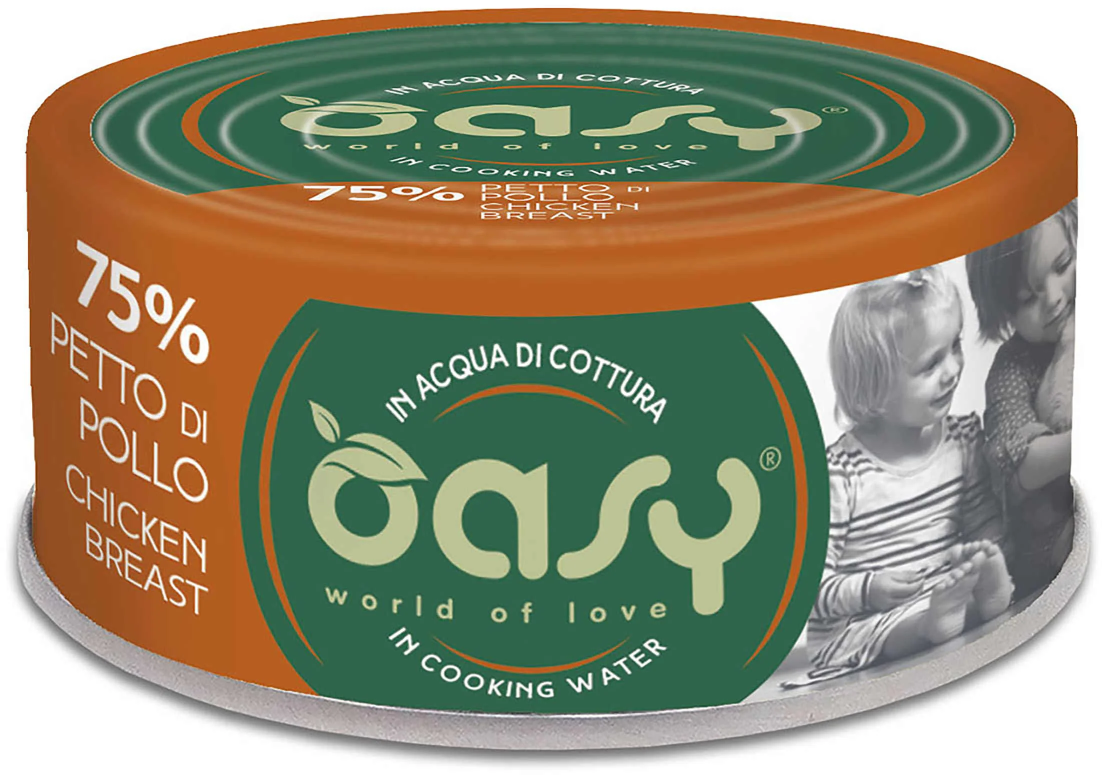 OASY More Love Conservă pentru pisici, cu piept de Pui 70g