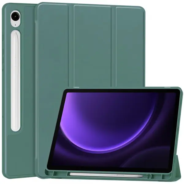 Husa pentru Xiaomi Redmi Pad 2, Techsuit, Flex Trifold, Verde