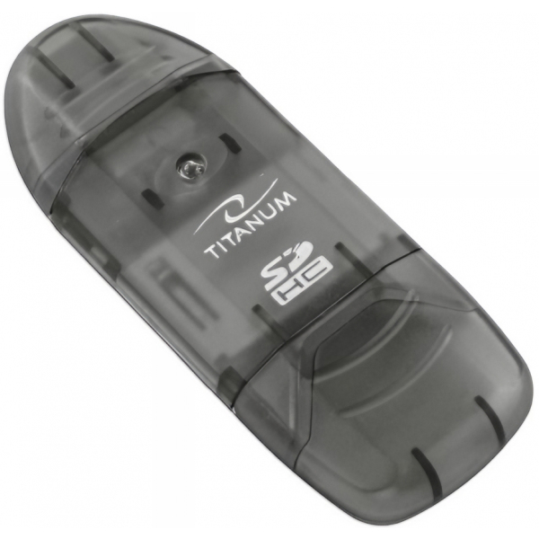 Cititor Card USB Esperanza Titanum TA101K, SD, Negru