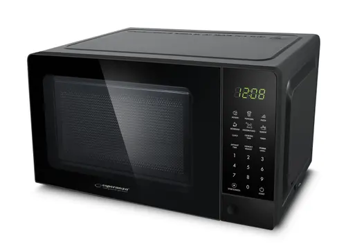Cuptor cu microunde Esperanza EKO009, 1100W, Display Tactil, 20 L (Negru)