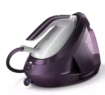 Statie de calcat  Philips PSG8050/30, 1.8 L, Rezervor detasabil, Oprire automata Sistem Easy De-Calc (Alb/Mov)