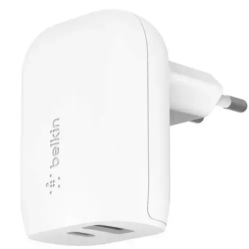 Incarcator retea Belkin WCB007VFWH, 32W, USB-C (Alb)