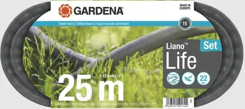 Furtun textil Gardena Liano Life , 13 mm, 25 m