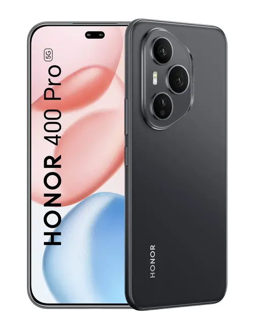 Telefon Mobil Honor 400 Pro, Procesor Qualcomm SM8650-AB Snapdragon 8 Gen 3 Octa-Core, AMOLED Touchscreen 6.7inch, 12GB RAM, 512GB Flash, Camera Tripla 200+50+12MP, Wi-Fi, 5G, Dual Sim, Android (Negru)