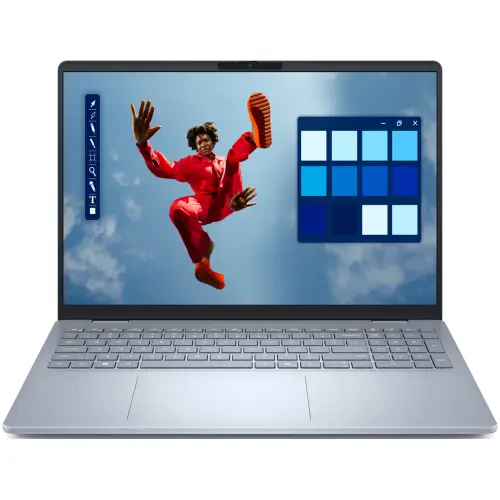 Laptop Dell 16 Plus DB16250 (Procesor Intel® Core™ Ultra 7 258V (12M Cache, up to 4.80 GHz) 16inch FHD+ Touch, 32GB, 1TB SSD, Intel Arc 140V Graphics, Windows 11 Pro, Albastru)