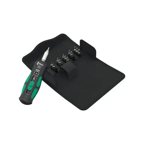 Trusa de biti cu surubelnita dinamometrica Wera 7510/14 Safe-Torque Speed 14 piese si husa textila