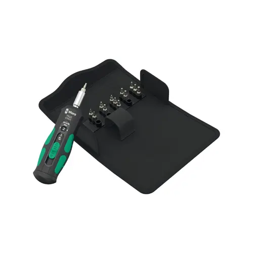 Trusa de biti cu surubelnita dinamometrica Wera 7510/14 Safe-Torque Speed 14 piese si husa textila