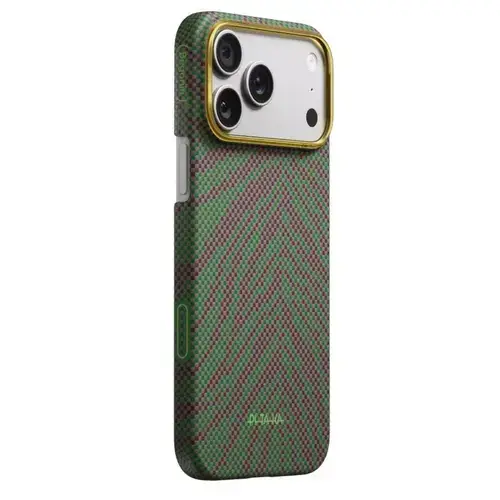 Husa Pitaka Breath of Veins Aramida Magsafe iPhone 17 Pro Max Sprout Surge