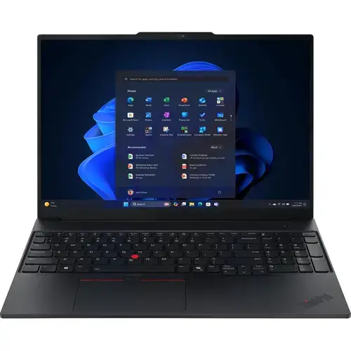 Laptop Lenovo ThinkPad E16 Gen 4 (Procesor Intel® Core™ Ultra 7 355 (12M Cache, up to 4.70 GHz), 16inch WUXGA IPS, 32GB DDR5, 1TB SSD, Intel Graphics, Windows 11 Pro, Negru)