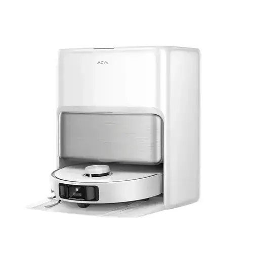 Aspirator robot cu mop MOVA P70 Pro Ultra RLP54HE-WH, 30.000 Pa, Autonomie 160 minute, MaxiReach Edge, Statie inteligenta, 5200 mAh (Alb)