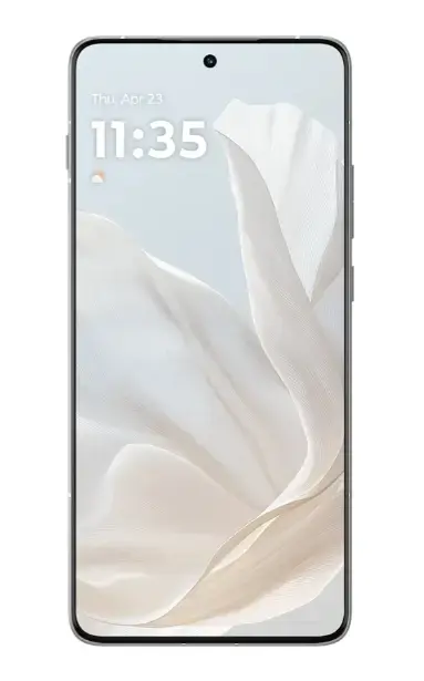 Telefon Mobil Motorola Edge 70, Swarovski Edition, Procesor Qualcomm SM7750-AB Snapdragon 7 Gen 4, P-OLED 6.7inch, 12GB RAM, 512GB Flash, Camera Duala 50 + 50 MP, Wi-Fi, 5G, Dual Sim, Android (Alb)