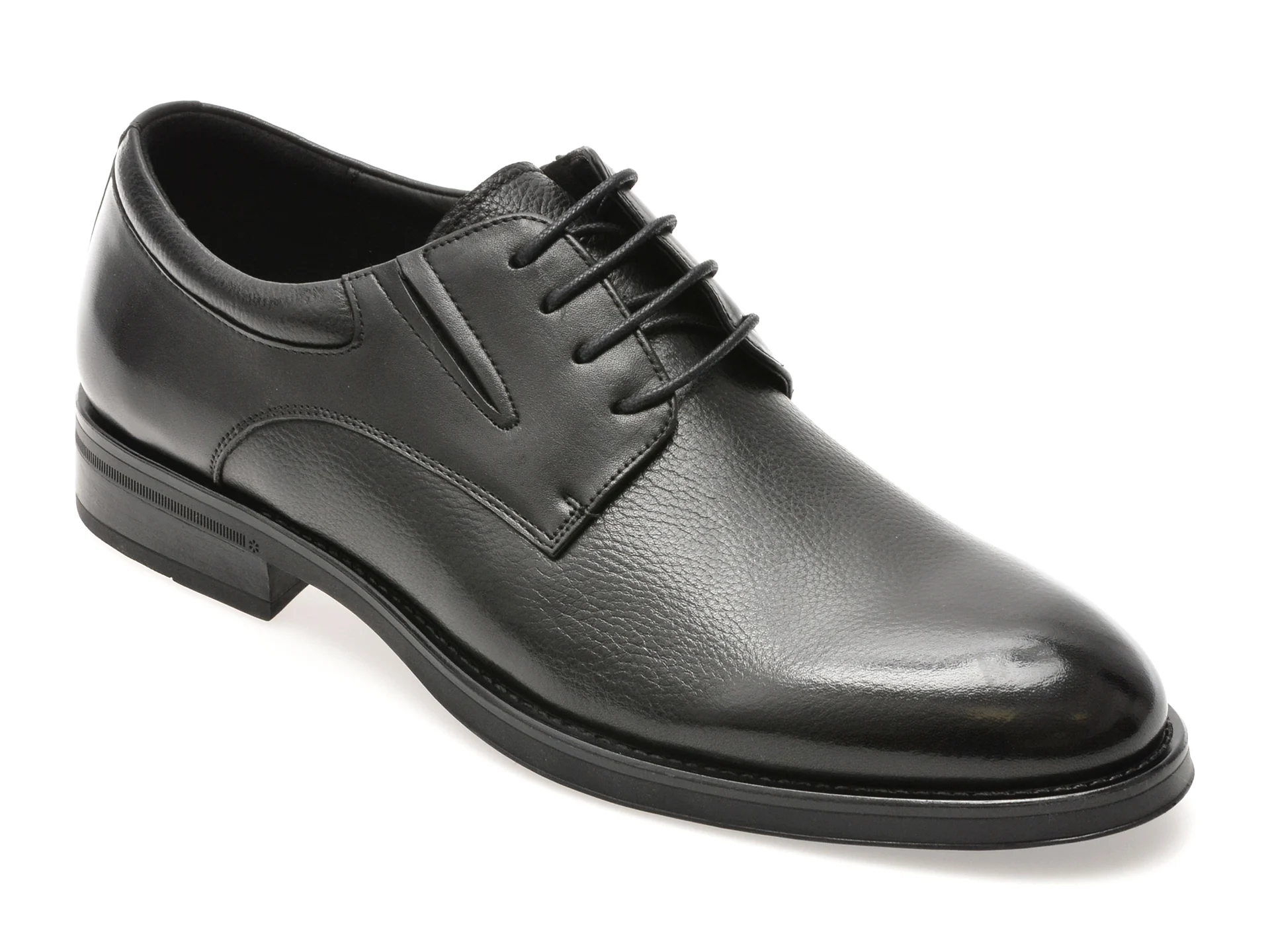 Pantofi eleganti EPICA negri, F15C11, din piele naturala
