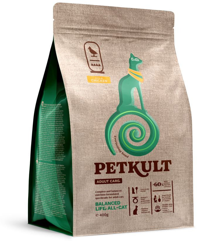 PETKULT Adult Care BALANCE ALL-CAT pentru pisici, conţinut ridicat de Pui