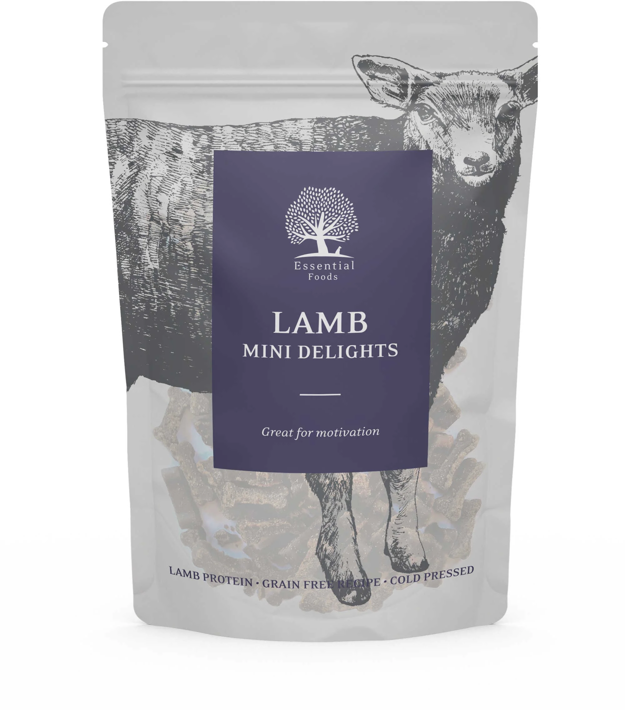 ESSENTIAL LAMB MINI Recompense pentru câini, cu Miel 100g