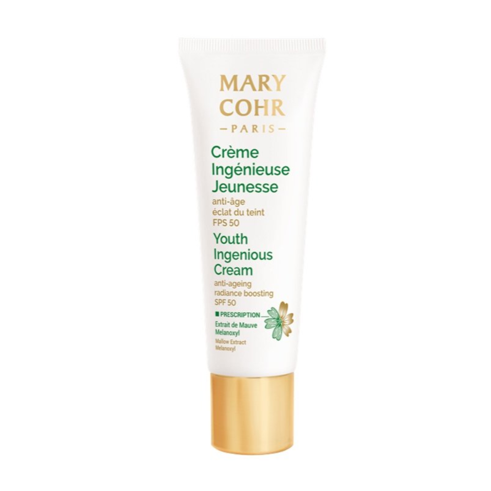 Crema de fata anti-imbatranire cu protectie solara Mary Cohr Youth Ingenious Cream SPF50 30ml