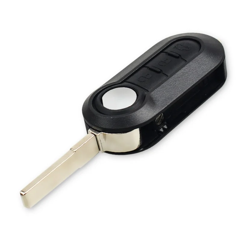 Cheie Auto Completa Techstar® compatibila cu Fiat, 500, Grande, Punto, ID46 PCF7926ATT, 433Mhz, 3 Butoane, Delphi