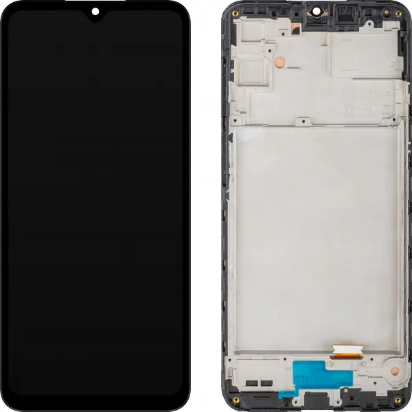 Display cu Touchscreen MP compatibil cu Samsung Galaxy A16 4G A165, cu Rama, Negru